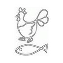 ไก่แก่แม่ปลาช่อน