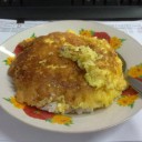 ไข่เจียวโป๊ะข้าว