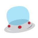 จานบินสีฟ้า