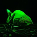 ปลาทองสีเขียว