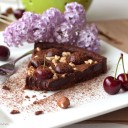 cherry with chocolate