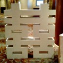 ซากุระสีพีชริบบิ้นสีชมพู