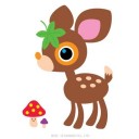 กวางดาวตัวน้อยคอยจับหมาป่ากิน