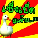 สก๊อยซ้อนรถเครื่องสีแสด