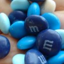 หลอดด้ายสีฟ้า