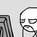 ผู้ชายหน้าคมอารมณ์ดี