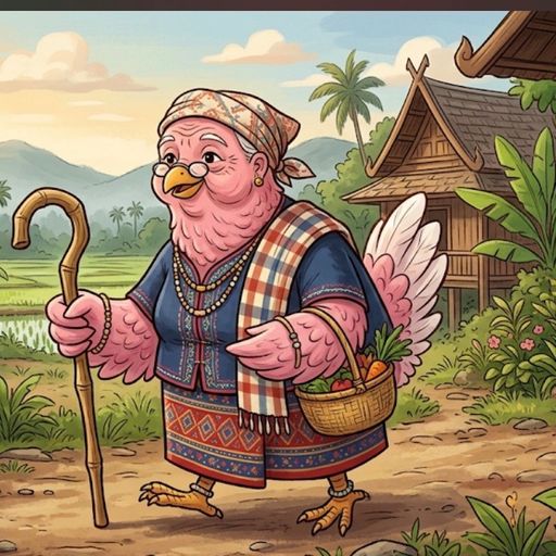 ป้าไก่บ็อบชมพู