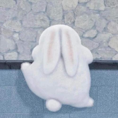 พระจันทร์ลายกระต่ายสีชมพู