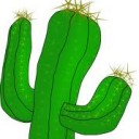 วัวลายจุดหยุดคุยกับแมวสีฟ้า