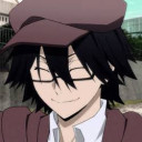 Narrowed-eyed with Glasses